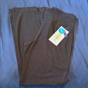 Marika 29” length tummy control, flared, cotton based, Leggings